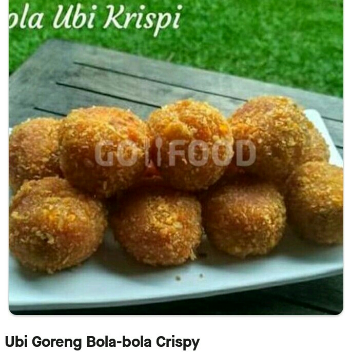 ubi goreng bola-bola crispy