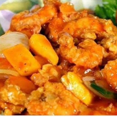udang asam manis