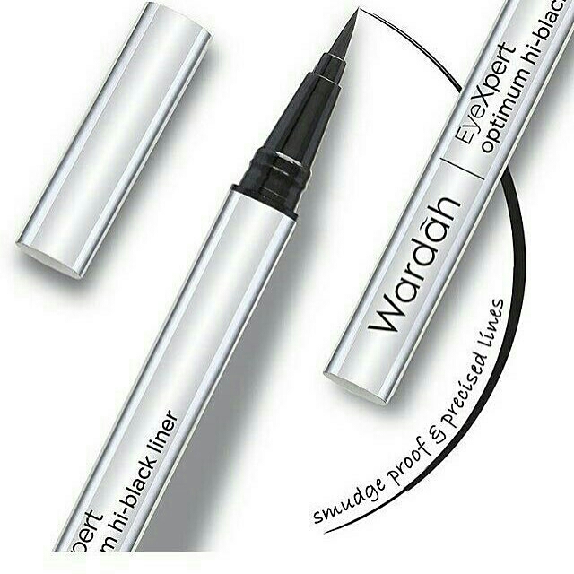 wardah eyeXpert optimum hi-black eyeliner