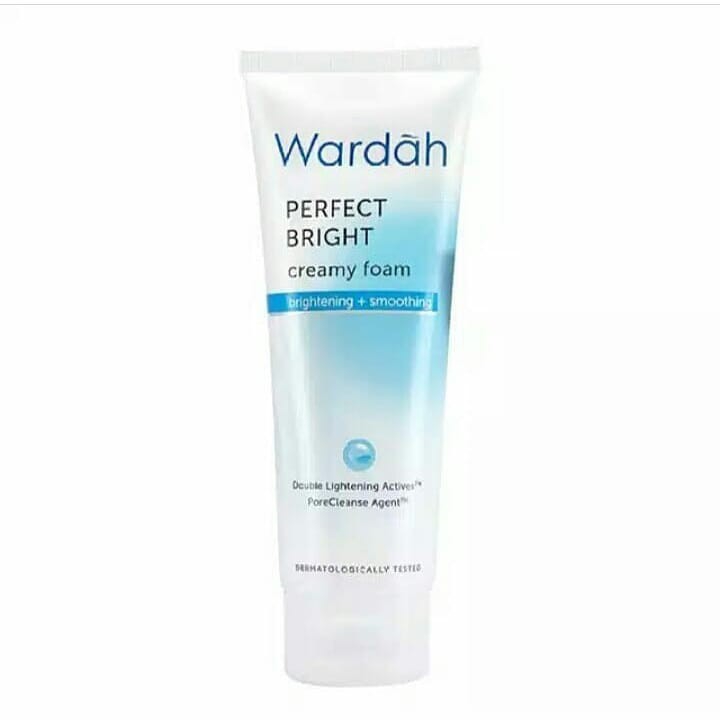 wardah perfect bright creamy foam