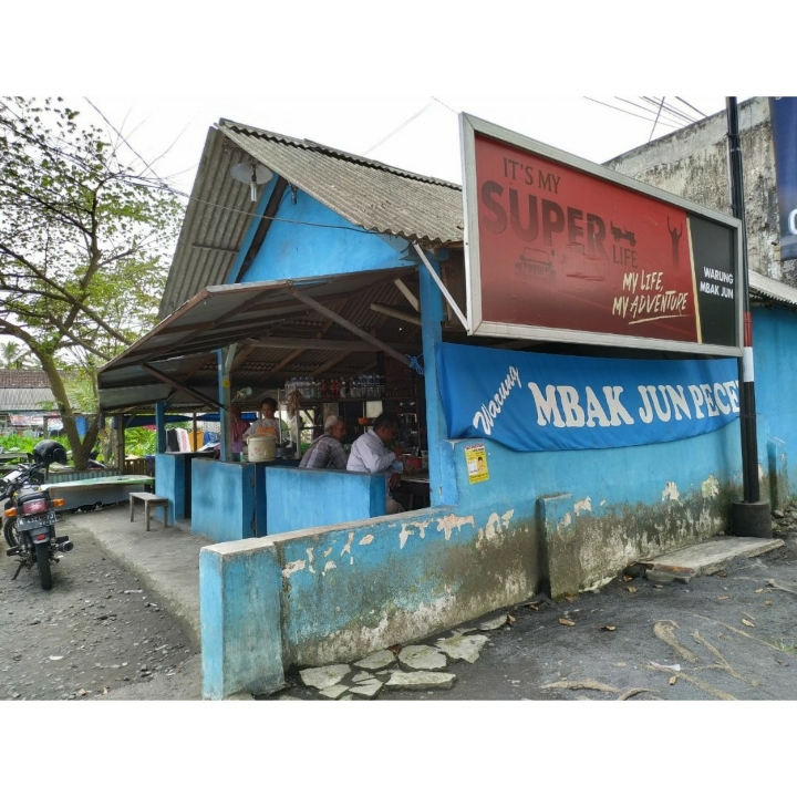 warung mbak jun pecel Nasi Bebas - Pasirian