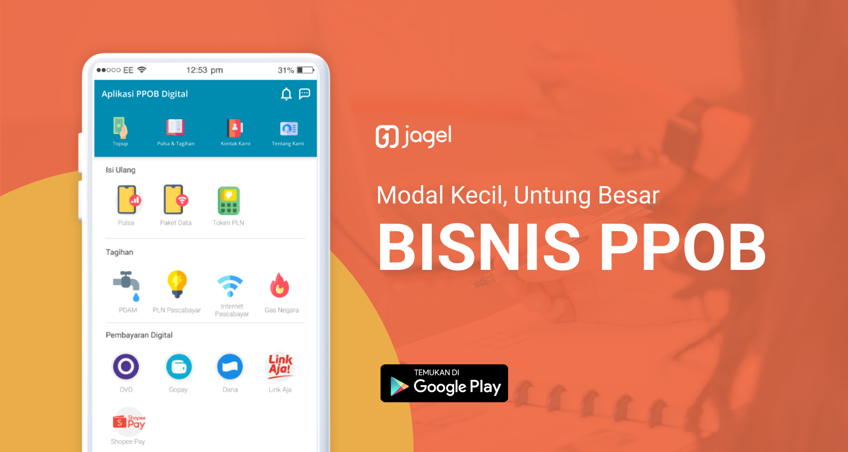 Bisnis PPOB, banyak untung!
